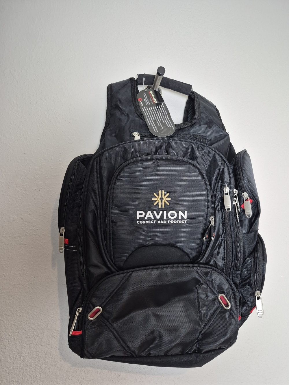 Pavion Tech Backpack - Connect and Protect.